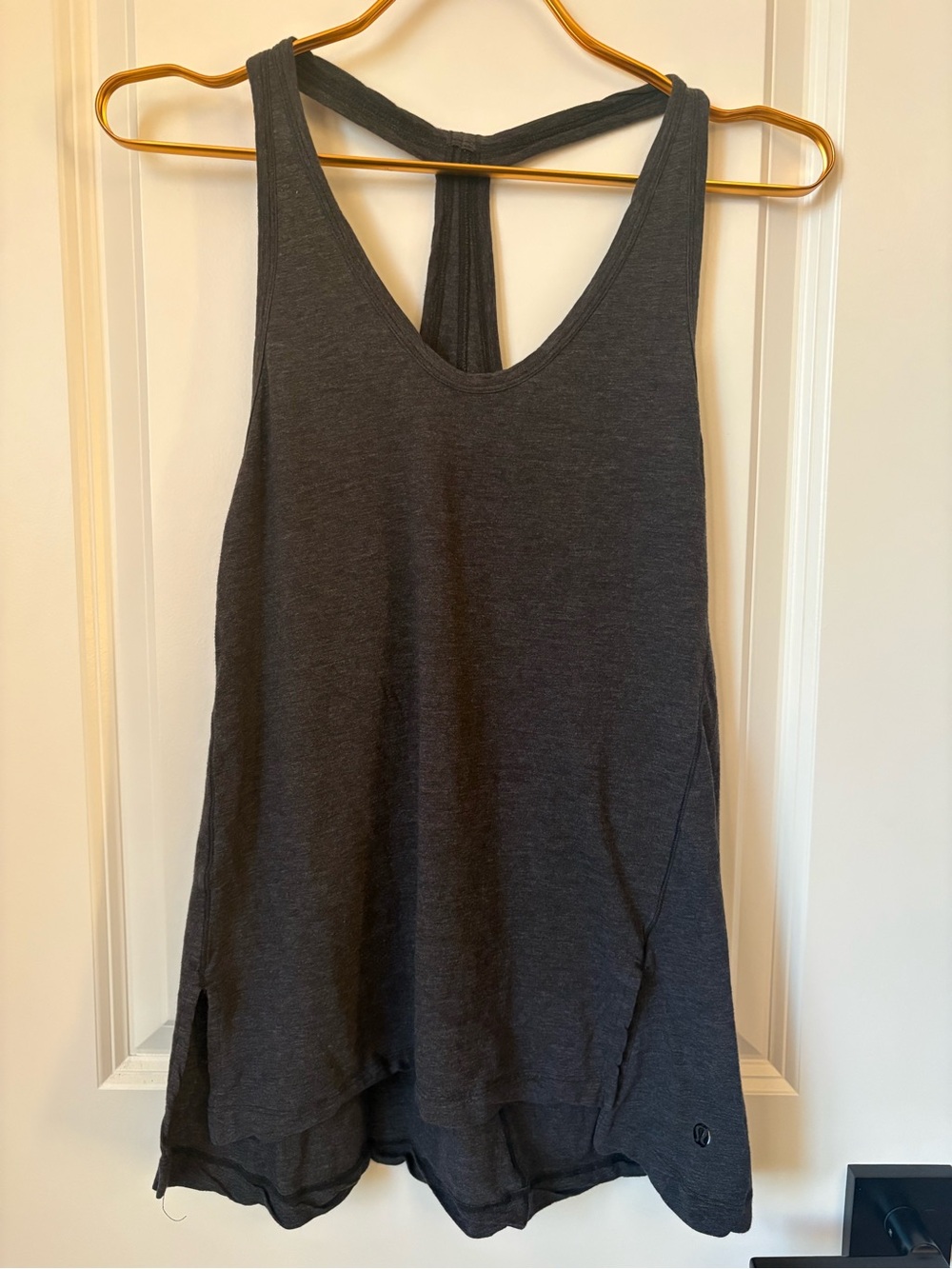 Lululemon Essential Tank in Heathered Gray, Medium